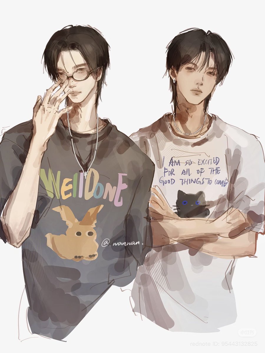 유도즈인데 그림체 뭔가 멋져 #신유 #도훈 #fanart