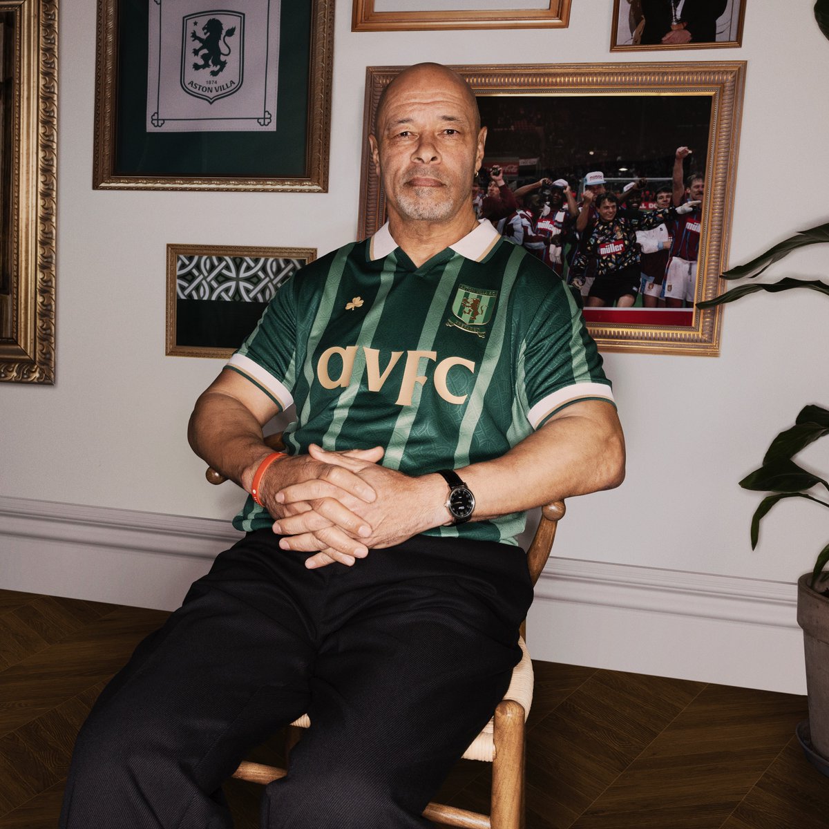 AVFCOfficial's tweet photo. Closer to home. 💚

The @Fanatics St. Patrick's Day collection – celebrating our Irish connection, both on the pitch and in the stands. 🤝