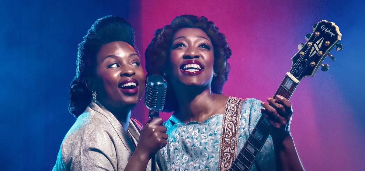 LondonLivingUK's tweet photo. Marie & Rosetta @sohoplacelondon | Feb 28 - Apr 11, 2026
Mississippi, 1946: #SisterRosettaTharpe has a blazing guitar and bold gospel sound! On her tour of the segregated South with #MarieKnight she paves the way for legends like #Elvis and #JohnnyCash.
https://t.co/7mgJrk8Swg https://t.co/0mEn4tCTBf