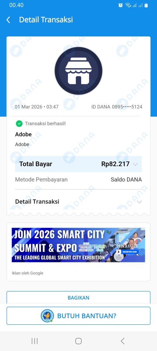 snatrium's tweet photo. masii ga ikhlas bgt ni saldo dana ketarik, salah sendiri sih ga mutusin payment 😞 kenapa harus empat ratus rebuuuuu stressssss https://t.co/oNHcsThy4s