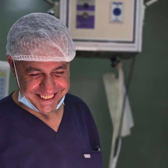 The wife of Dr. Hossam Abu Safieh is pleading with the world to intervene urgently to save his life, asserting that "his only crime was saving the lives of the wounded," and demanding immediate action before he dies in prison.

Don't let this become just another news item; talk