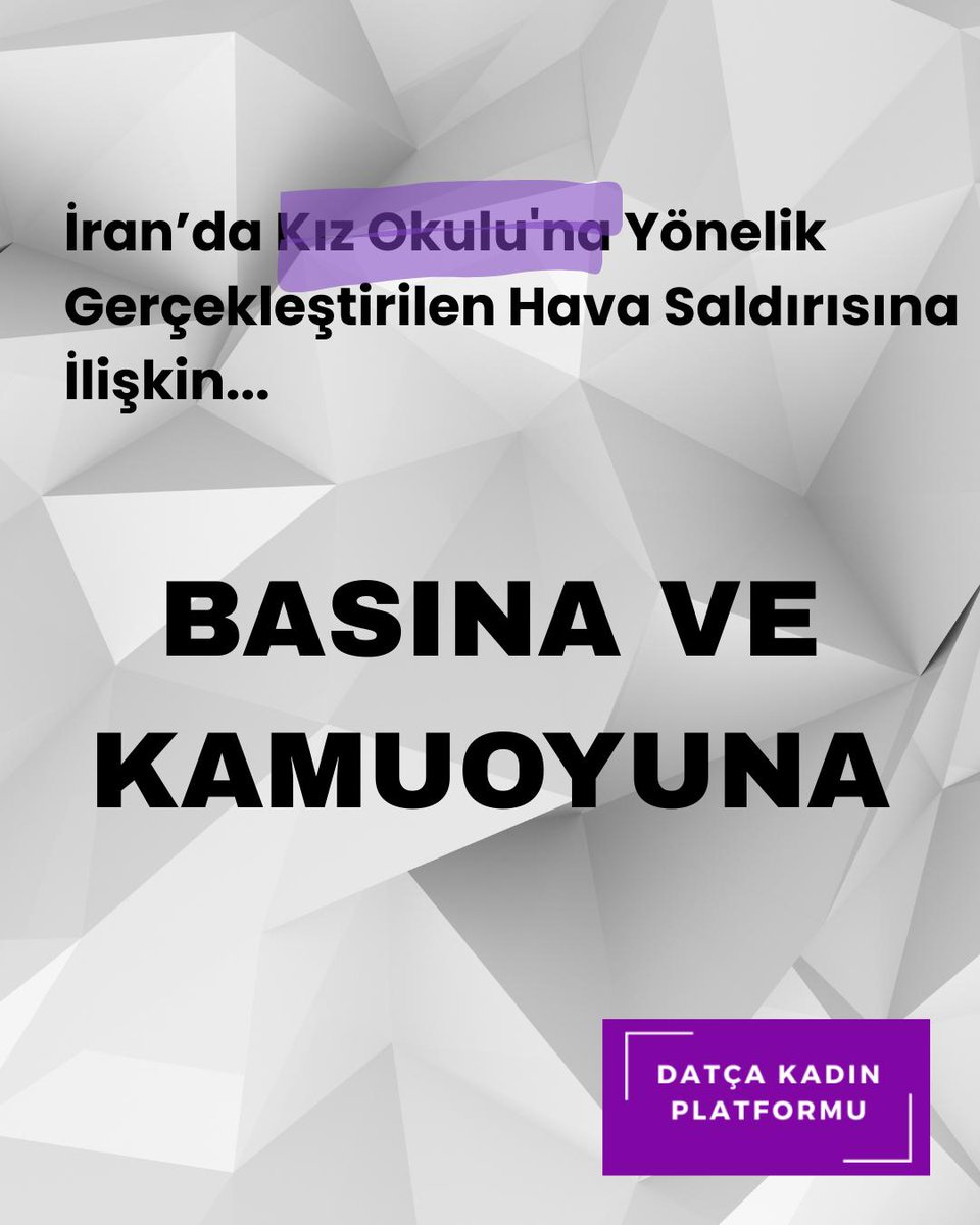 Datça Kadın Platformu tweet media