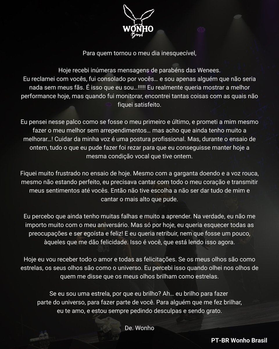 WONHO BRASIL tweet media