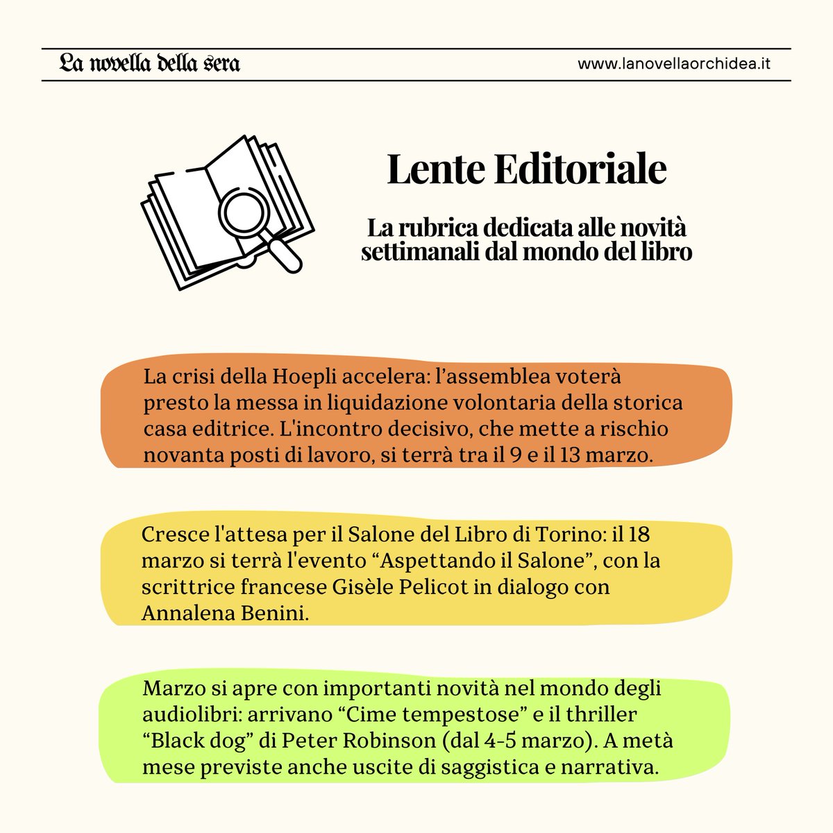 novelleorchidea's tweet photo. È uscito l'ultimo numero della nostra rivista digitale, buona lettura!

@CasaScrittori @TwittaLibro #editoriadigitale https://t.co/A7Diqc8ATN