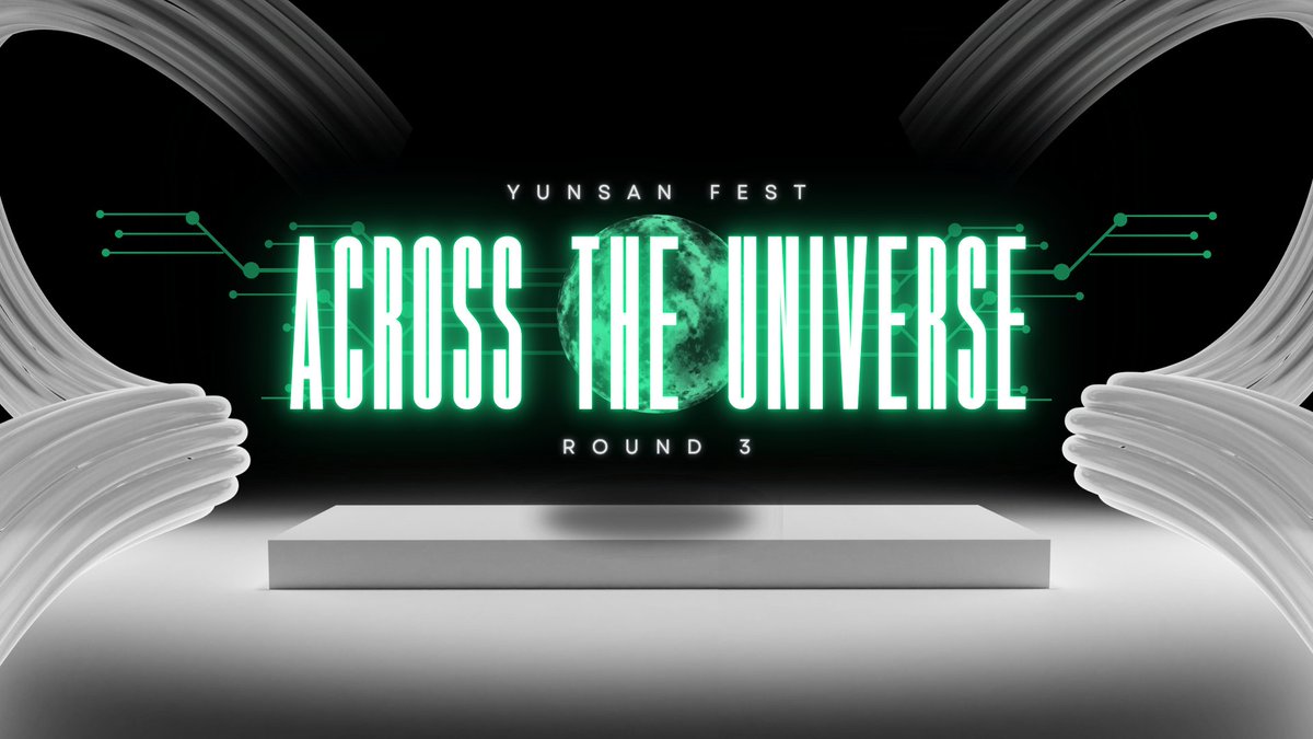 yvnsvnfest's tweet photo. 🚀Let’s power up the engines and dive into the unknown together. It would be out of this world not to enjoy this round with us!🚀

Welcome to the third round of the Yvnsvn Fest! 🤍

Please read the thread below for more information related to the fest 💚 https://t.co/raWy5bt7Hc