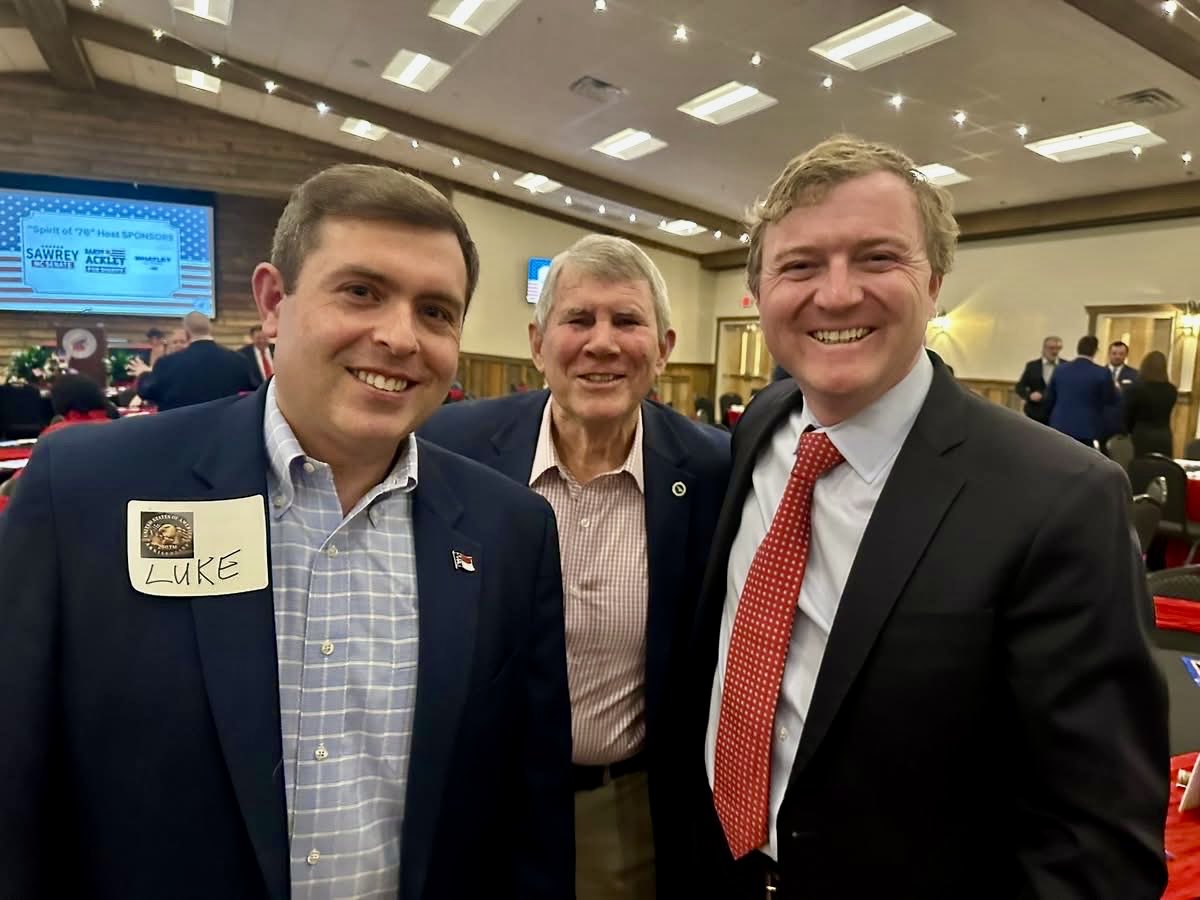 LukeFarleyNC's tweet photo. I was honored to deliver the keynote last night for the Johnston County Lincoln-Reagan Dinner. My message was simple: as soon as the primary is over on Tuesday, we need to go forward to November as a united GOP. There is too much at stake to do anything else. https://t.co/KHksEANC1x