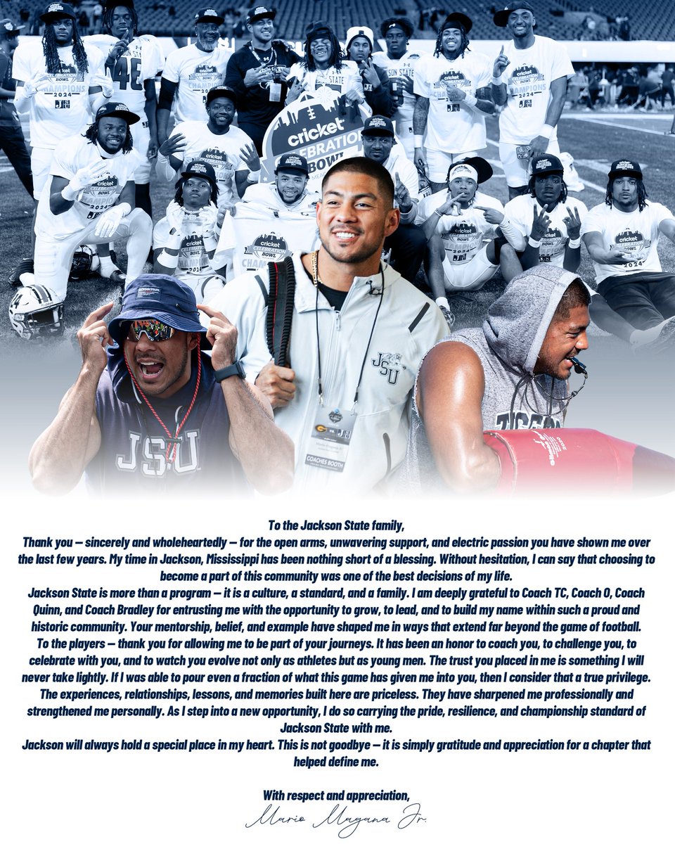 Coach Mario Magana Jr. tweet media