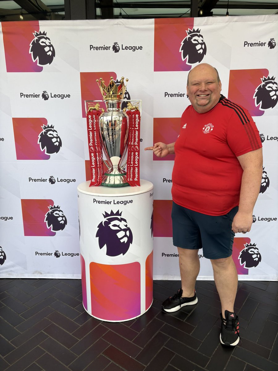 Premier League Trophy, and then City vs Miami later tonight