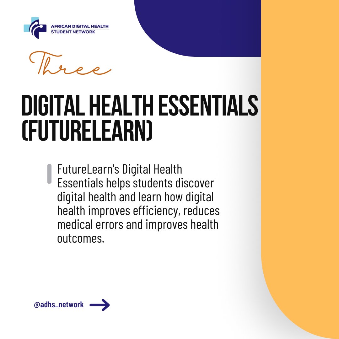 African Digital Health Student Network tweet media