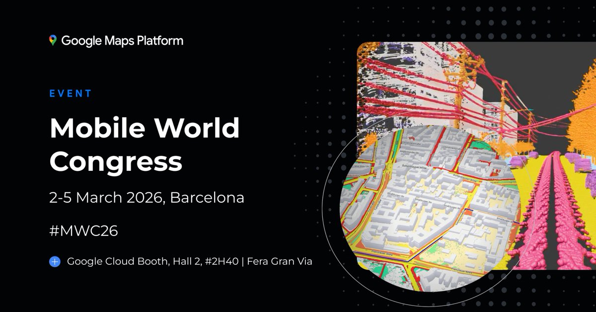 Google Maps Platform tweet media