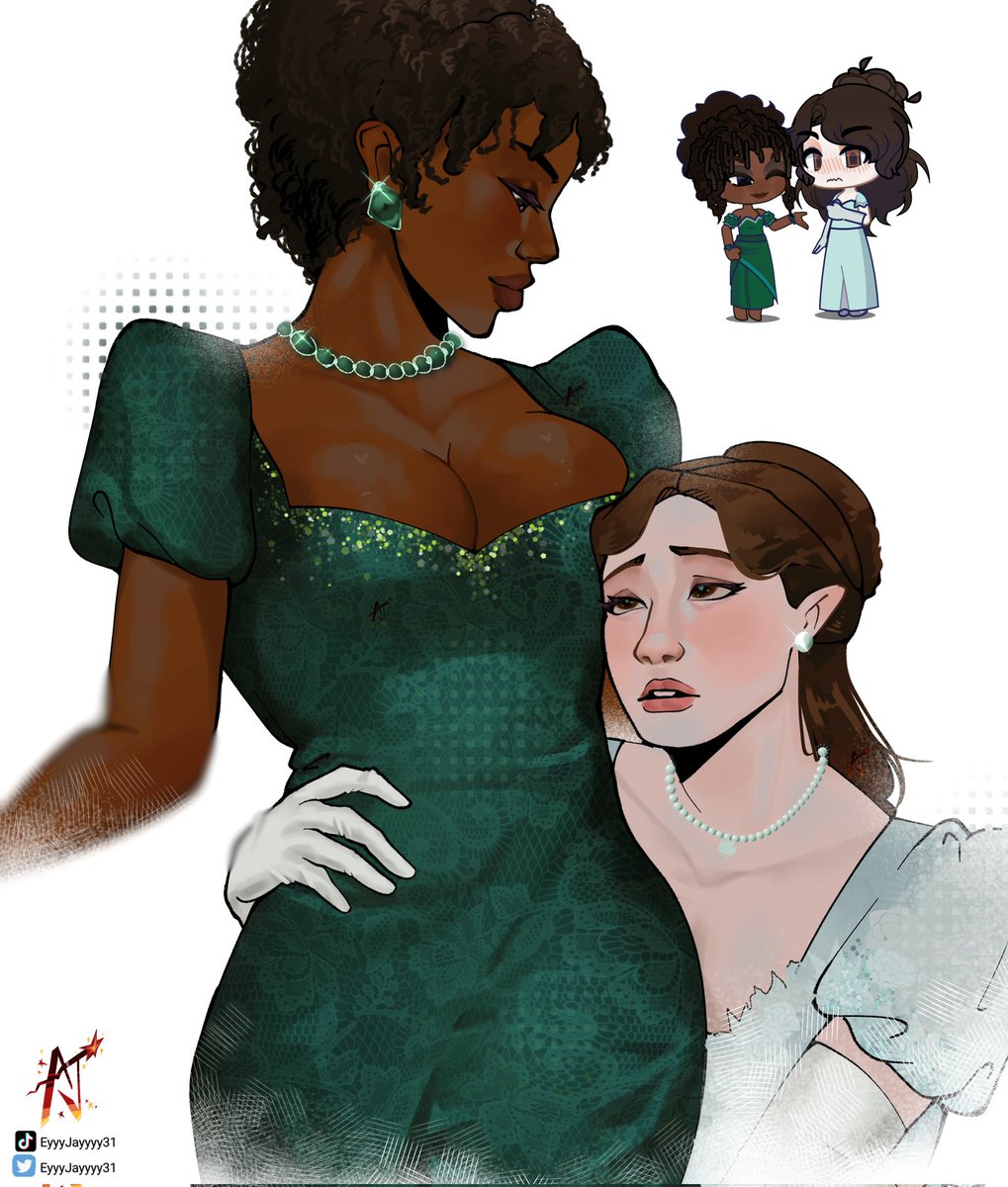 #FRANCHAELA Michaela Stirling and her pathetic alpha that craves her pinnacle juice #Bridgerton