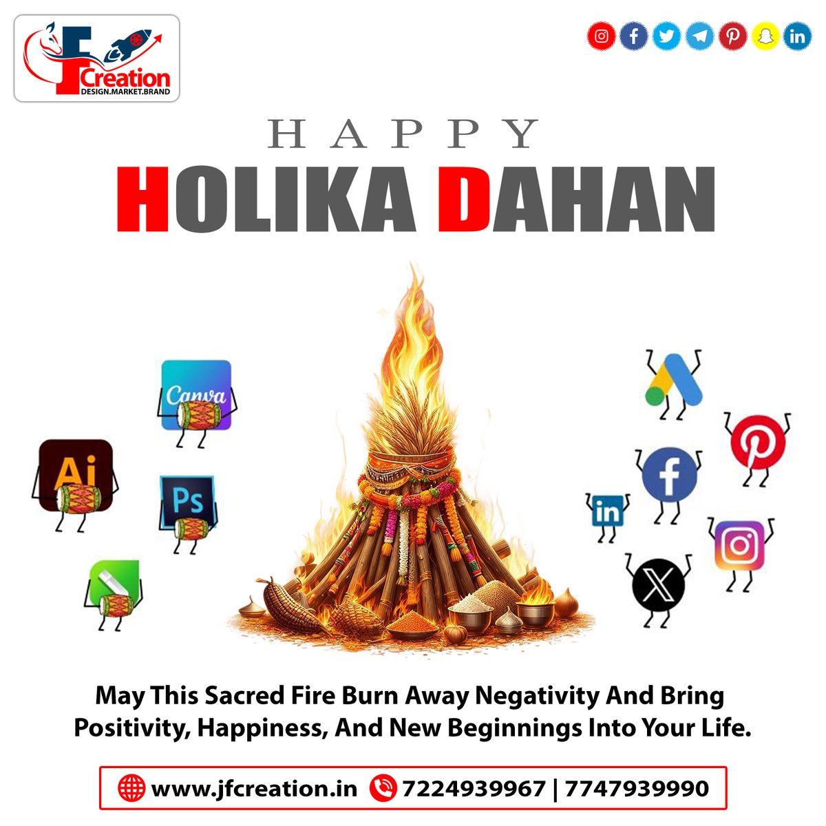 jf_creation's tweet photo. HAPPY HOLIKA DAHAN
#jfcreation #JFC #jatfilmscreation #JF_Creation #holi #holika #holikadahan #holikadahan2026 #holispecial #HappyHoli #happyholi2026 #happyholi2026inadvance #graphicdesign #design #socialmediamarketing #socialmediamanagement #digitalmarketing #facebookmarketing https://t.co/jzCpmBc86n