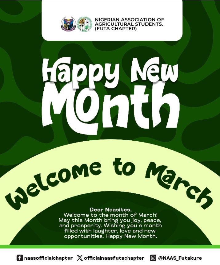 NAAS FUTA CHAPTER 🌱 tweet media