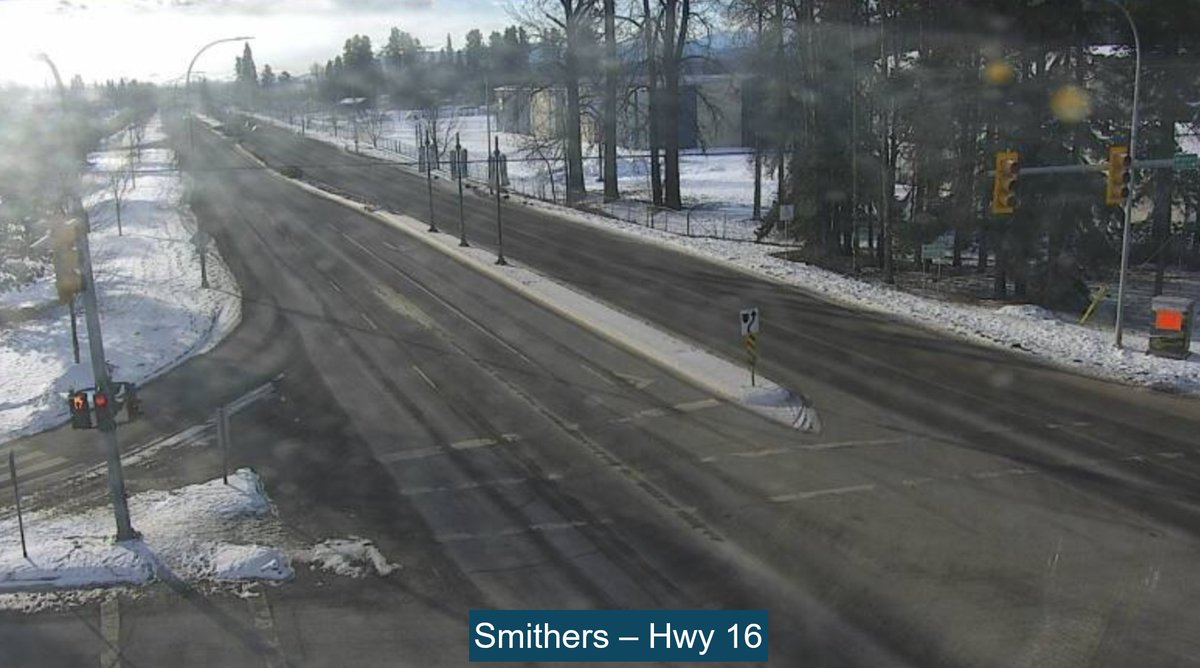 DriveBC's tweet photo. 🛣️ A Look Around BC.
#SmithersBC #BCHwy16
Current conditions as of 8:52am Sunday 1 March 2026: cloudy and minus 4.
Today's forecast: mostly cloudy with a high of 2 degrees.
https://t.co/MNovn5KGvc https://t.co/59SD8MmvIx