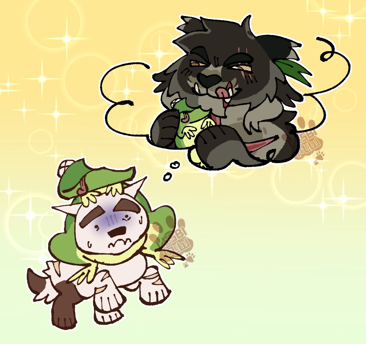 lesbimew's tweet photo. first ych batch #done… #YAY these are #SuperFUN to draw
characters belong to @moonylight24, @cheerbuu, &amp; f4wning on TH !! https://t.co/CvZ9bxE5Z3