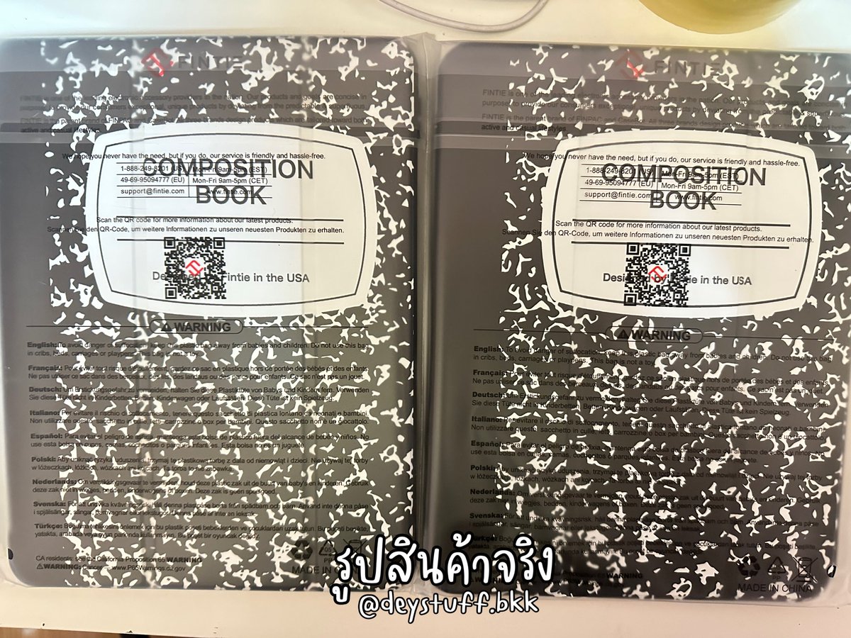 deystorex's tweet photo. [WTS/ขาย] เคส fintie

Composition book 🇺🇸 USA
🖤 ipad air 11นิ้ว ว่าง 1 ชิ้น 
- m3,m2,
air 5 , air 4 10.9” 
 🖤 ipad pro 11นิ้ว ว่าง 2 ชิ้น 
- gen 4 , gen 3, gen 2

ราคา 890 บาท ส่งฟรี 

สนใจดีเอมนะคะ ของแท้ 100% 
 ขอดูรูปเพิ่มเติมได้ค่ะ 

📍รุ่นอื่นๆ https://t.co/xiydfoG7sx https://t.co/eYHsu2ZubG