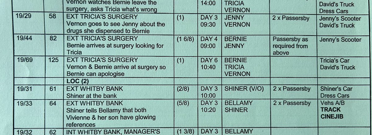 TvHeartbeat's tweet image. For #SideViewSunday; 
Dr Summerbee arriving back at the surgery…to face Bernie and Vernon and an apology, but do you remember the misunderstanding? 
#Heartbeat 🩵