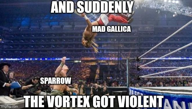fathersparrows's tweet photo. My experience during the Mad Gallica Vortex Awakens Tour except its just out of context memes https://t.co/meYaykJqoS