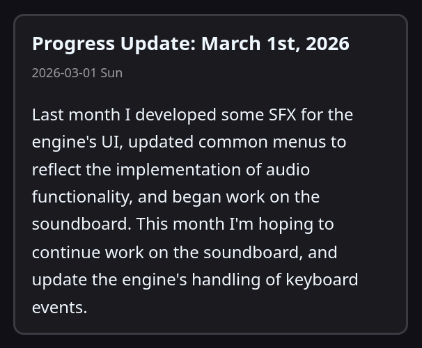 Monospace Games tweet media