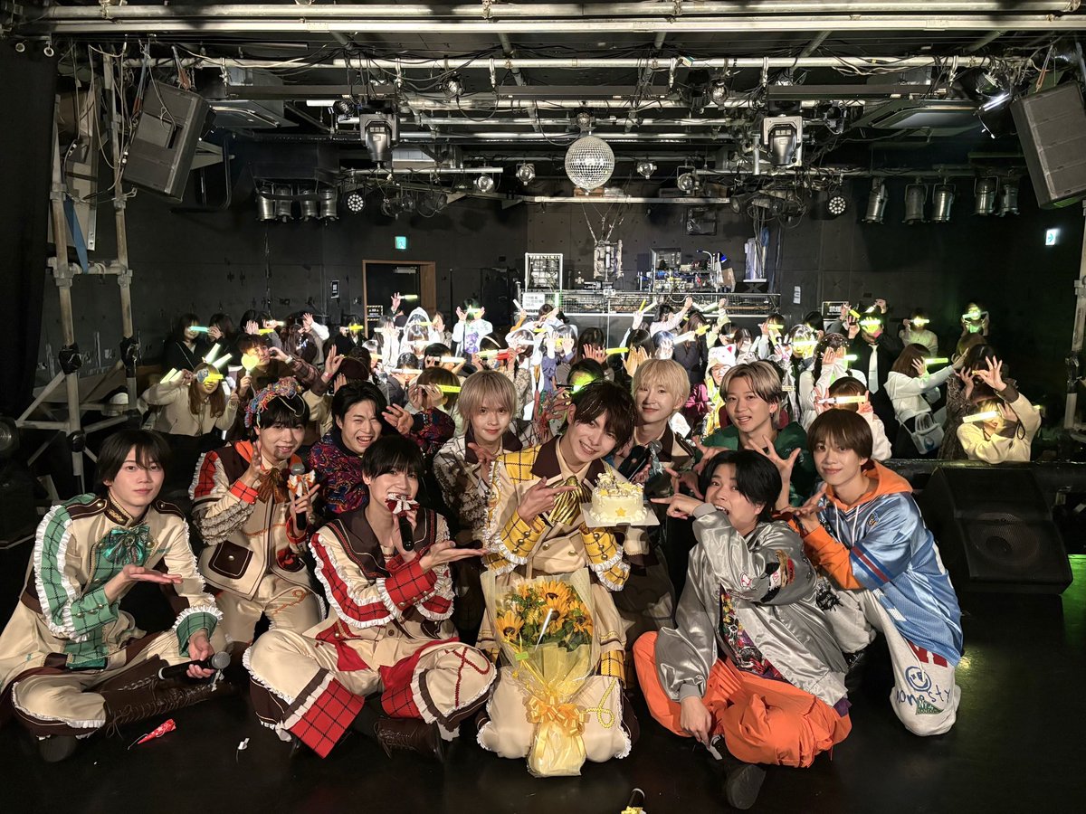 ELVA_STAFF's tweet photo. Sucré･Box! 檸花光生誕祭2026
 -Shining stories- 
@ OSAKA RUIDO
ご来場いただいた皆さん
ありがとうございました!! 

Sucré･Box! 檸花光くん
お誕生日おめでとうございます🎂🍋

#OSAKARUIDO #SucreBox #ELVA https://t.co/vY7alFsnpM