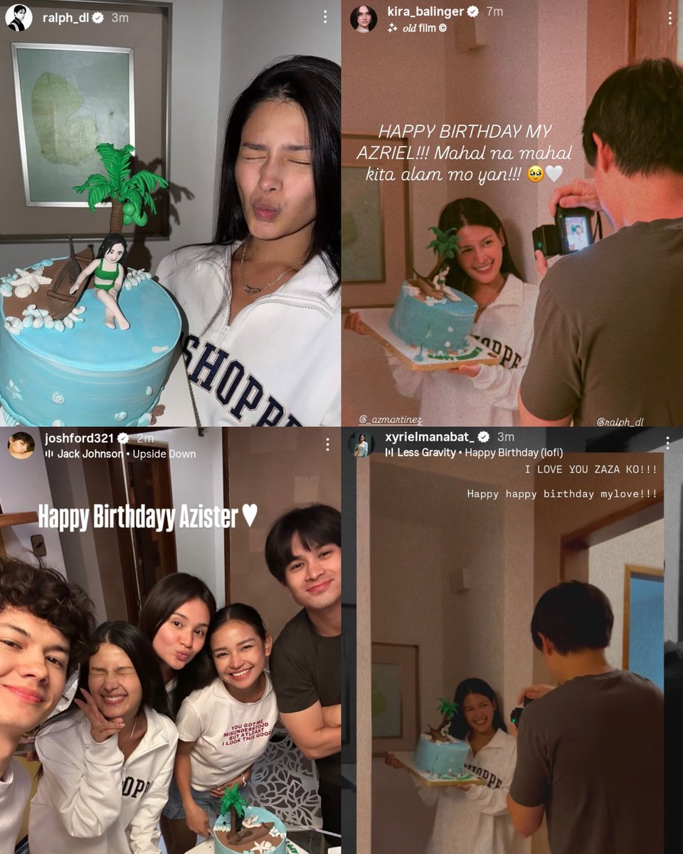 azatirazz's tweet photo. i’m really, really, really happy for aza. she entered pbb with the hope of finding real friends na she can bring with her even outside the house and now here they are celebrating her birthday salubong. she manifested it so hard.

HAPPY BIRTHDAY AZ MARTINEZ
#happyAZday https://t.co/jMYwwn6hZL
