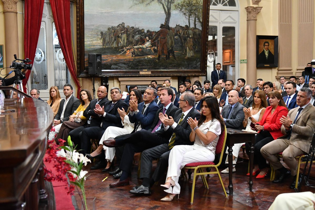 Dejé inaugurado un nuevo período de Sesiones Ordinarias de la Legislatura.

Cumpliendo con el mandato constitucional, hice un balance de lo realizado y de los desafíos que tenemos por delante: equilibrio fiscal por sexto año consecutivo, más de 2.700 obras desde el inicio de la