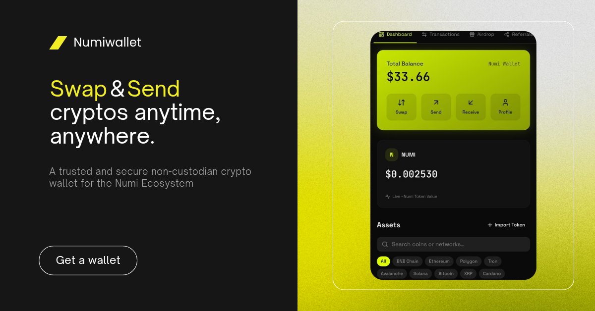 Numi Finance (@NumiFinance) / Posts / X