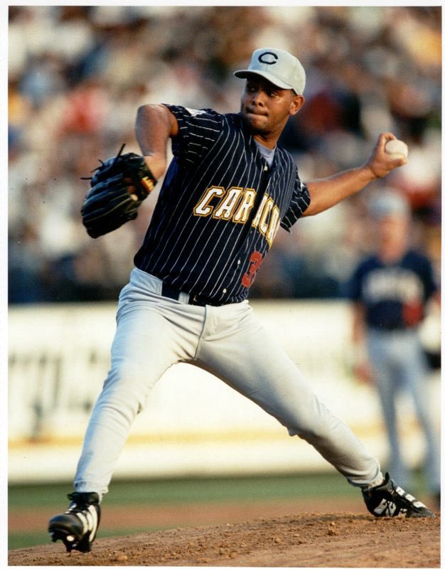 leones_cbbc's tweet photo. Desde la familia Leones del Caracas, le deseamos un feliz cumpleaños a Omar Daal, una de nuestras figuras históricas 🎂🥳

Daal debutó con Leones en 1991 y ganó el premio Pitcher del Año en las temporadas 1995-1996 y 1996-1997.

¡Felicidades!

#CaraquistaSoy🦁 https://t.co/pJe4G6tDgg