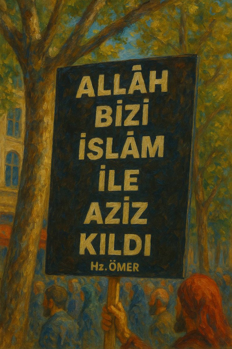 ALLAH BİZİ İSLAM İLE AZİZ KILDI 
Hz. ÖMER