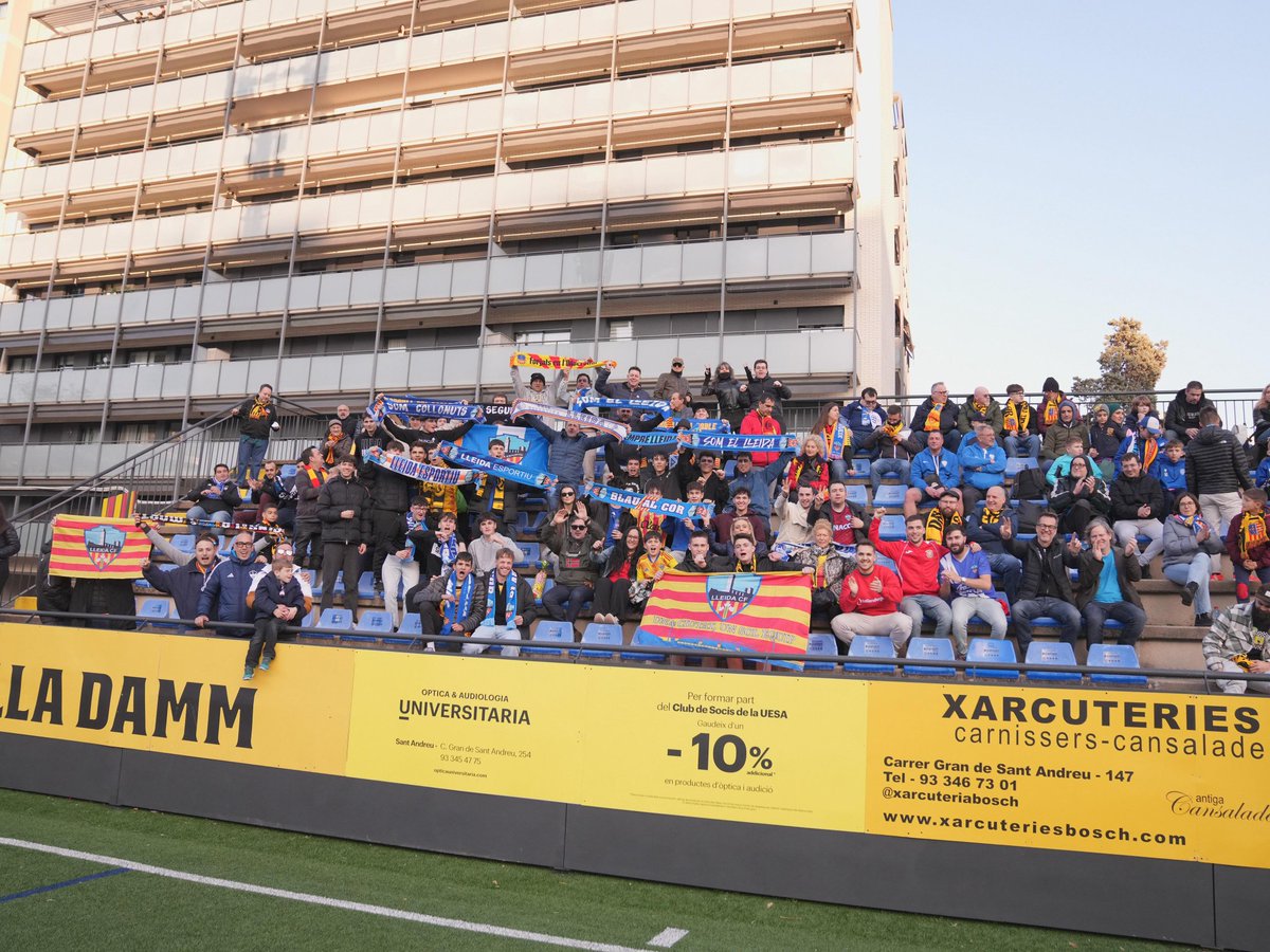 Benvinguts al Narcís Sala, <a href="/LleidaCF/">Lleida CF</a>! 💙