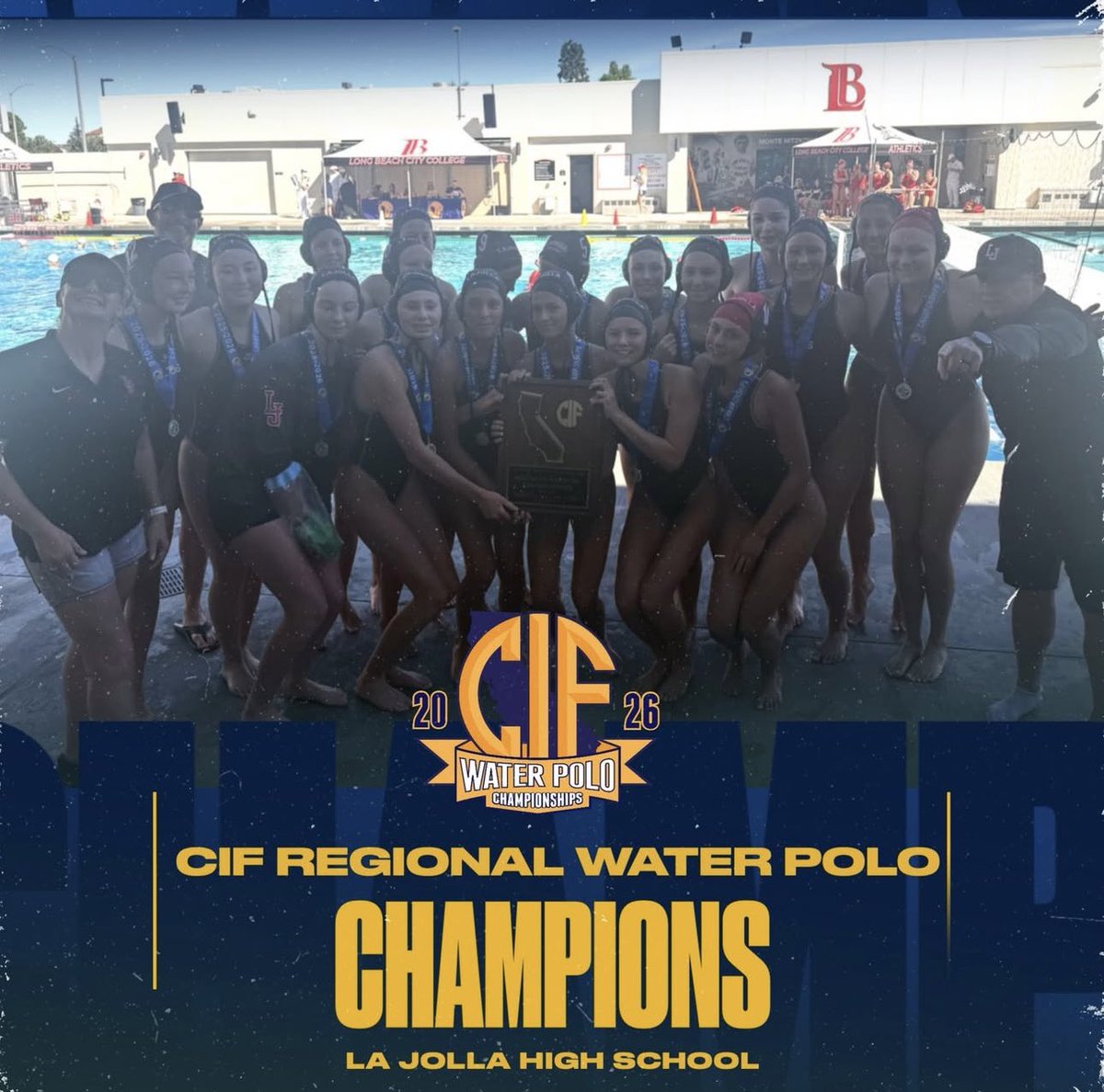 Congratulations to the CIFState regional girls high school water polo