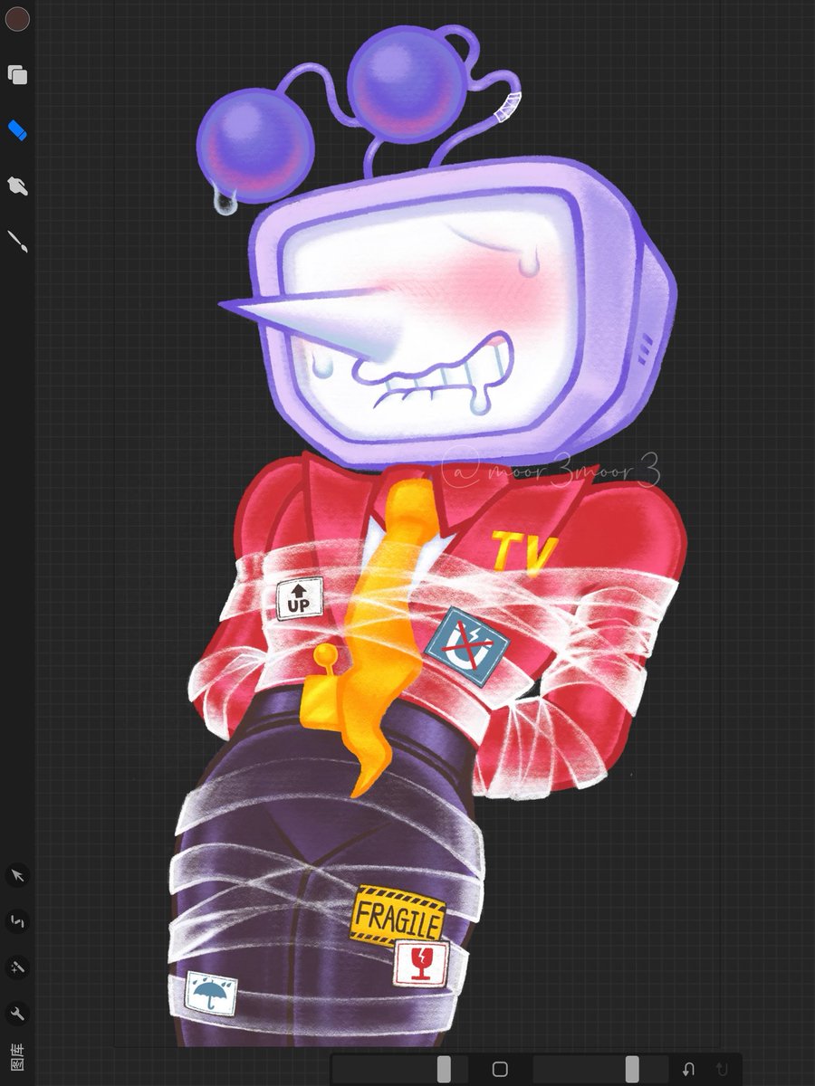 ⚠️suggestive？？？Pack him up folks he’s fragile 📦（WIP still but already went too far, makes me cringe 🥶 #tenna