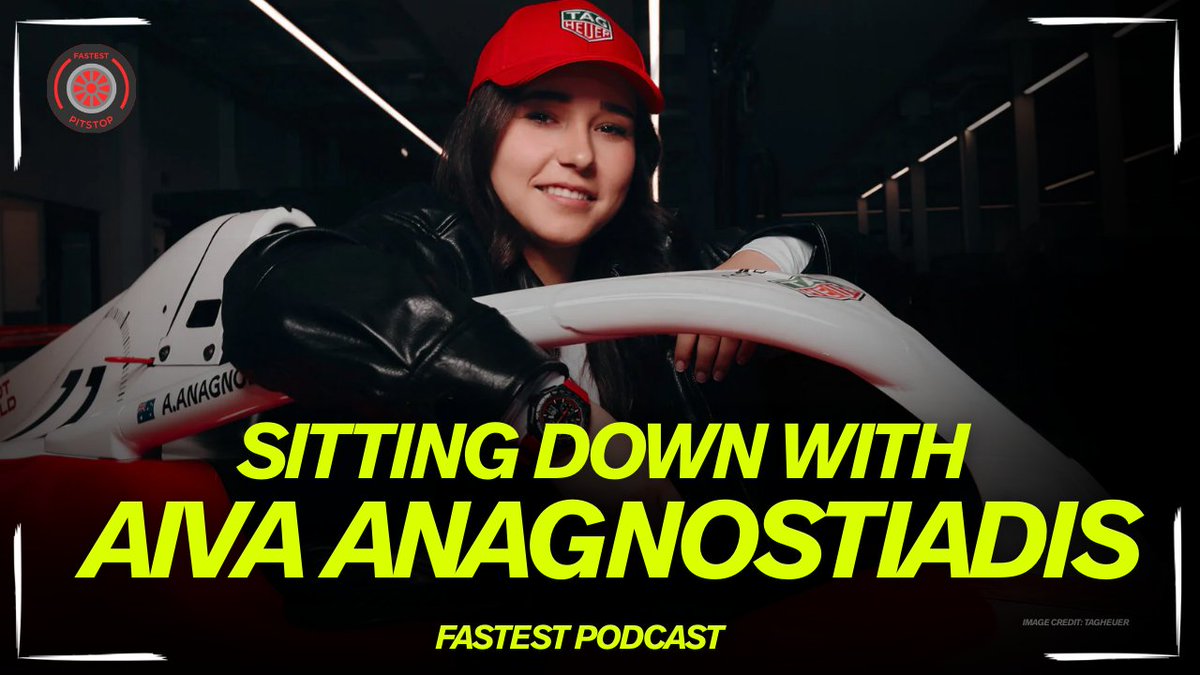 FastestPitStop's tweet image. 🎙️| We had the amazing opportunity to sit down with Aiva Anagnostiadis and talk about her 2025 F1Academy season!

🔴| The full video will be online on YouTube and Twitter in 60 minutes

#F1Academy