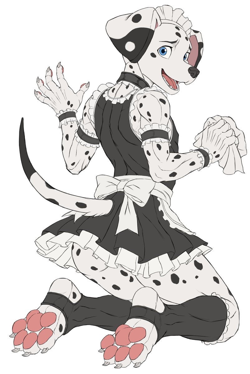 xioy384133's tweet photo. 小狗加女仆装最配了 #furry #doggy https://t.co/08L9mkt55J