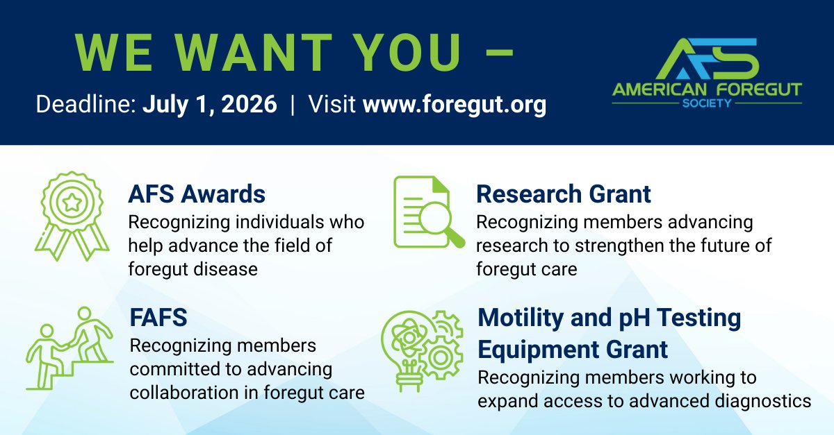 The American Foregut Society tweet media