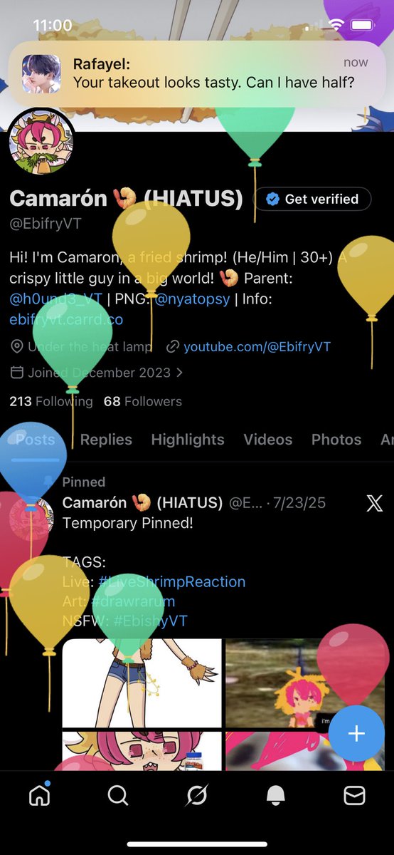 Camarón 🍤 (HIATUS) tweet media