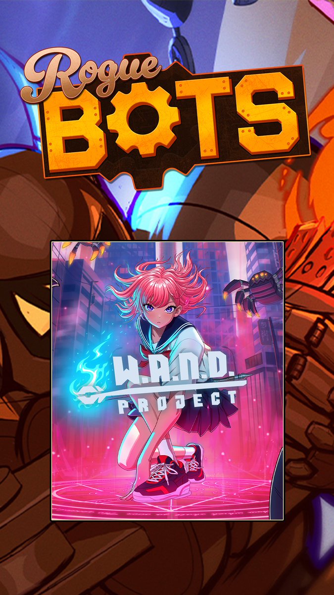 UntoldTalesHQ's tweet image. 🤖🪄 Rogue Bots 2026 starts today!

Thanks to The Midnight Gamers, March 1-9, you can toy with randomness and smash as many bots as you can!

Do you like your roguelikes with mahou shojou meets bullet hell angle? We've got something for you:
bit.ly/47dMZLw

#roguelike