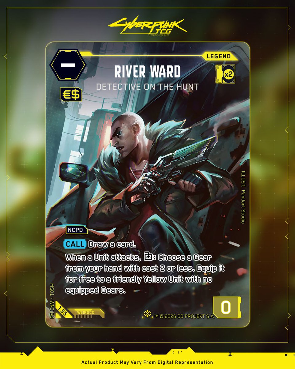 Cyberpunk Trading Card Game tweet media