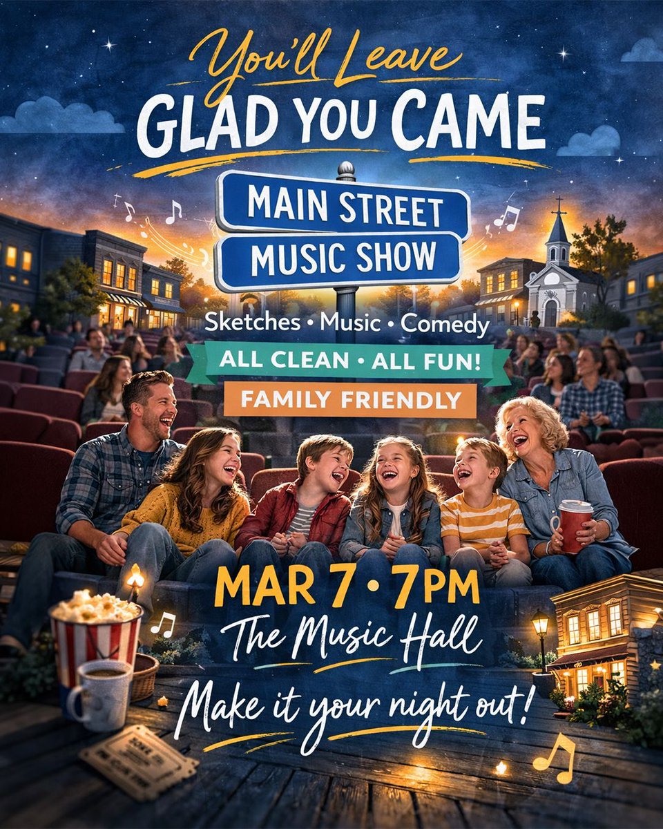 MainStMusicshow's tweet photo. Tickets are going fast! Get yours now!

New live show on March 7th at the Music Hall in Downtown Lynchburg. Get your tickets today!
https://t.co/JCz4aIs1Ui
#Lynchburg #LynchburgEvents #lynchburgva #lyhva #downtownlynchburg #ourlynchburg #LynchburgLiving #LynchburgMusic https://t.co/gc1F5ps7s5