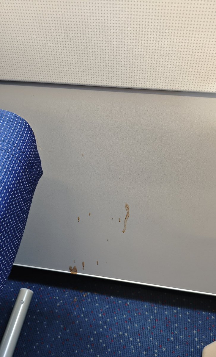 Ecstatic_Rohit's tweet photo. Travelled on @IndiGo6E 6E-6755 on 22-FEB… Really surprised to see “gutkha/paan” stains inside the aircraft (next to my seat)… Like seriously 😟 🤷‍♂️  @MoCA_GoI @DGCAIndia 
Is @IndiGo6E even taking efforts to clean the aircraft after every journey ? https://t.co/L7P67yiEjB