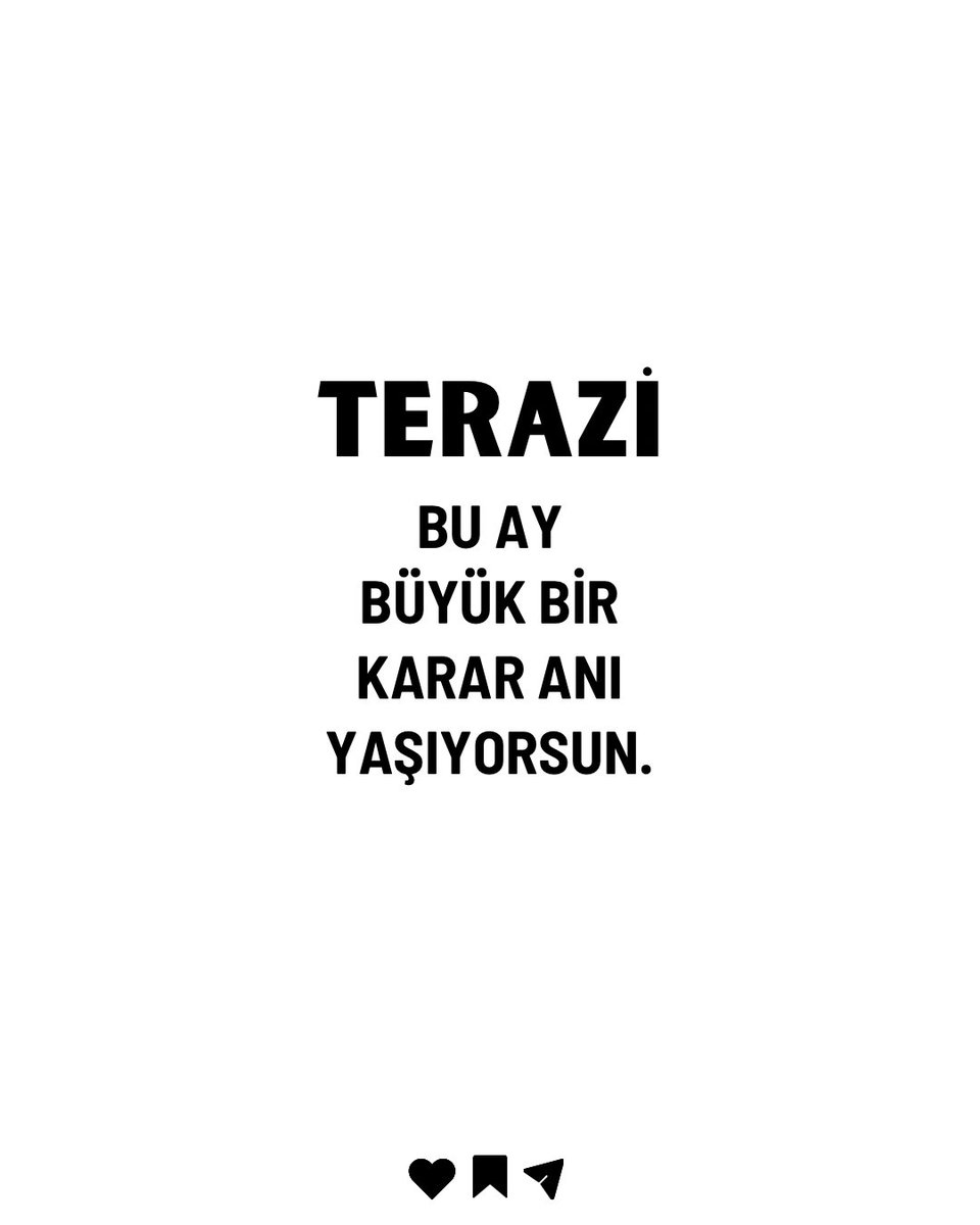TERAZİ - Mart Mesajın 💌
