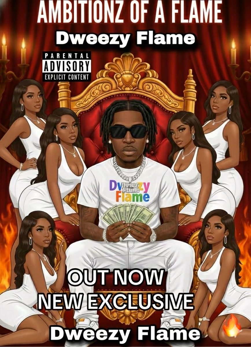 DweezyFlame's tweet photo. Ambitionz Of A Flame out now
Listen on IG

Flame up — ambitionz burnin’, can’t put me out! 🔥
They prayed on my fall, I turned doubt into clout!
Whole city know who the hottest is now

https://t.co/atcgnNSmtg

#NewMusicAlert #texasartist #nbayoungboy https://t.co/IVMvXhJ5Zq