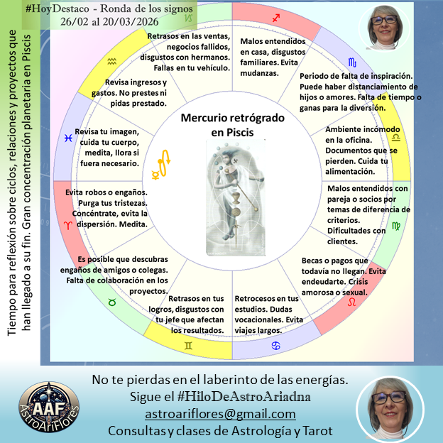 florari's tweet photo. #hoydestaco el inicio de marzo con #mercurioretrogrado y #eclipselunar  . Te dejo la ronda de los signos para cada uno.
Sigue el #hilodeastroariadna para que no te pierdas en el laberinto de la #energía
#astros #astrologia https://t.co/BtmRhjA3vh