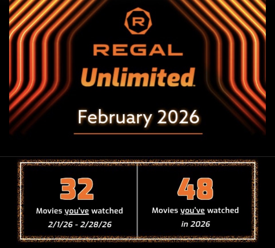 #ILikeMovies #RegalUnlimited <a href="/RegalMovies/">Regal</a> 🎥🎥