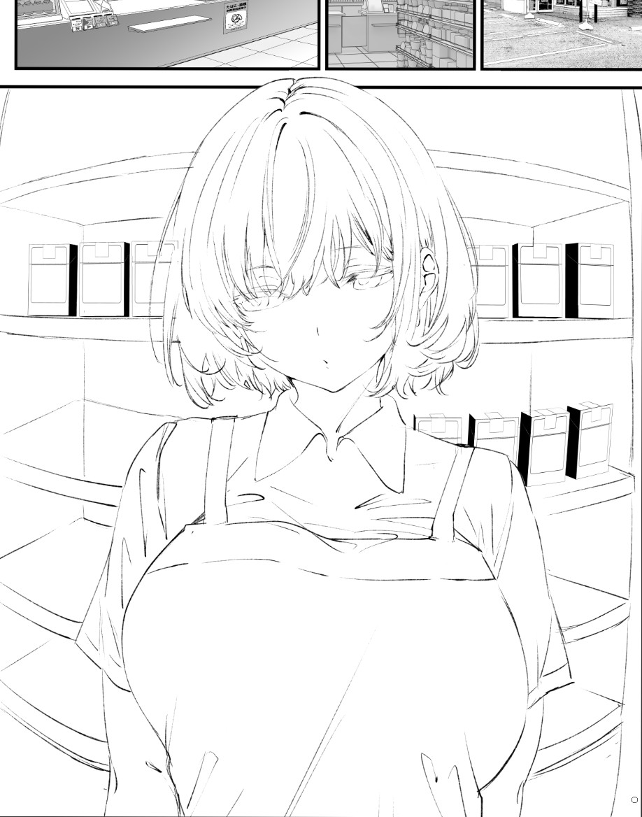 必死にタバコ陳列してる 