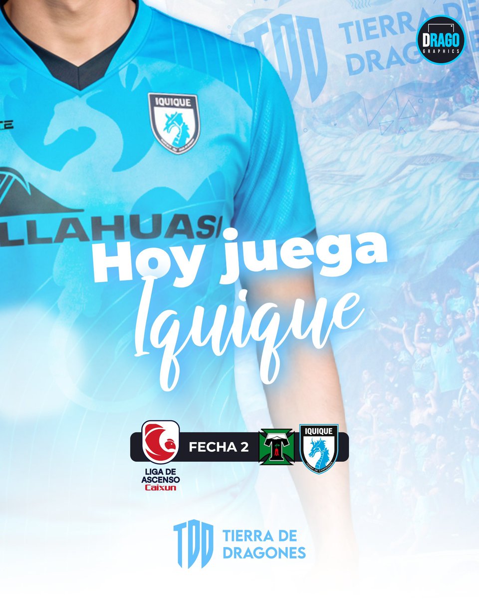 🐲🇧🇼⚽️ Deportes Iquique visita a Temuco, hoy a las 20:30 horas en el estadio “Germán Becker”, por la segunda fecha de la Liga de Ascenso Caixún 🇨🇱