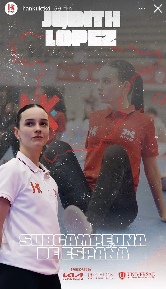 ChemaAntonGu's tweet photo. 🥈¡Enhorabuena! 

Hace un mes campeona de Madrid y hoy subcampeona de España en Taewondo

🥋Judith López Portero, nuestra alcarreña que cada día va a más. 

💪Gracias por tu esfuerzo. Estamos orgullosos de tí. https://t.co/7z6KKODSLR
