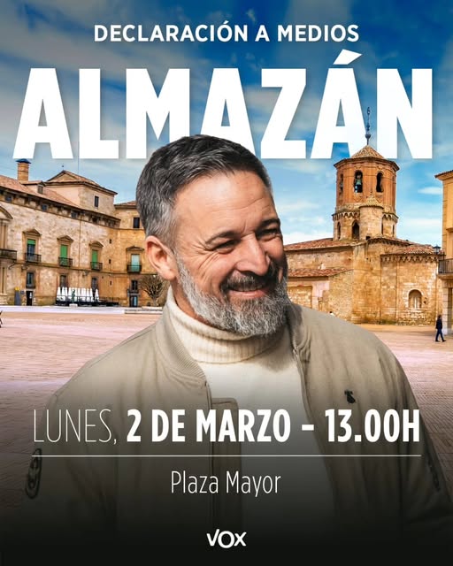 Una tarde estupenda en compañía del Padre Alfonso y de <a href="/OlallaMariano/">Mariano Olalla</a> recorriendo  pueblos como Matalebreras y Castilruiz.
La convicción en que el #SentidoComún es vital para Soria es el motor de estos días.
Mañana otro intenso y emotivo con la visita de <a href="/Santi_ABASCAL/">Santiago Abascal 🇪🇸</a> a
#Almazán