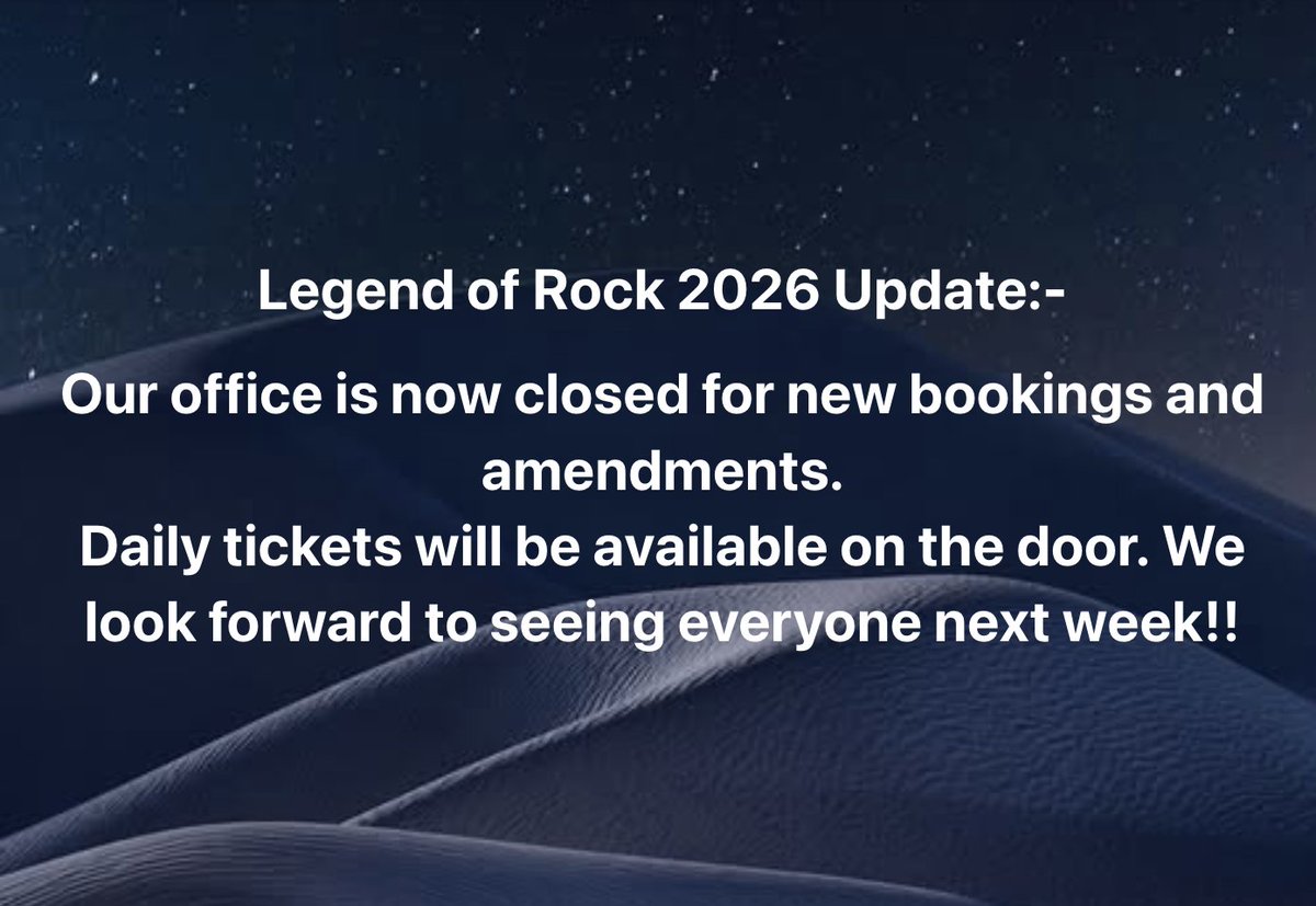 Legends Of Rock - UK tweet media