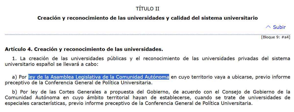 Ley Orgánica 2/2023, del Sistema Universitario.

Las universidades privadas son caras porque los diputados rechazan la aprobación de la ley. Te imaginas esta regulación para supermercados? Algún partido que se moje con este tema?